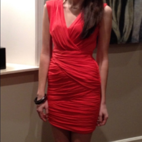 BCBG sleeveless, jersey, cocktail dress- like new - Picture 7 of 7